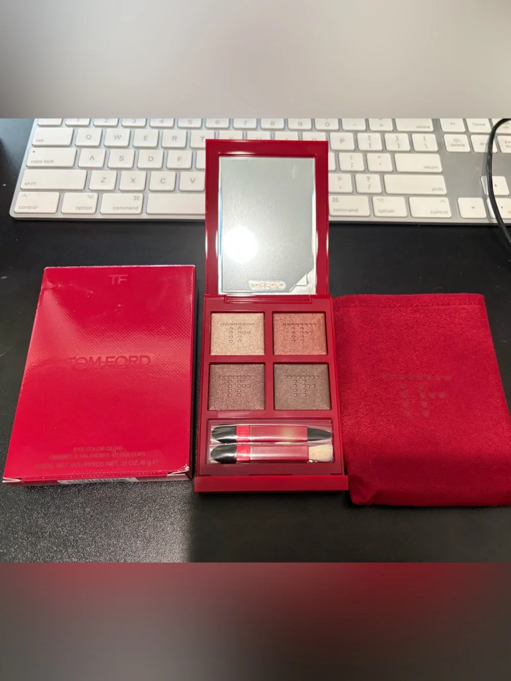 Tom Ford Eyeshadow Quad - Warm Rose & Bronze Tones